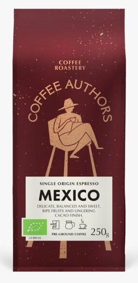 Kalve Coffee Authors - Mexico Organic malta kafija 250g